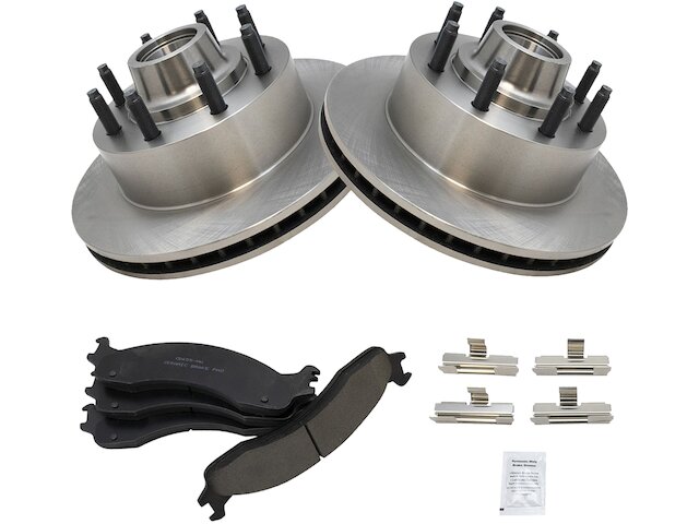 Front Brake Pad and Rotor Kit - 1999-2007 Ford E350 Super Duty - TRQ 137342-02012333