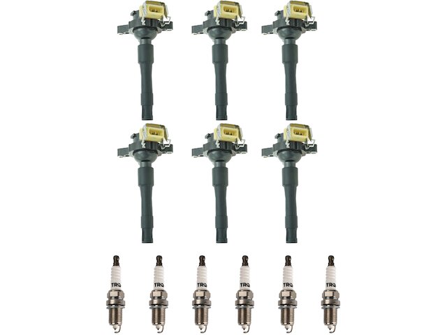 Ignition Coil and Spark Plug Kit 12 Piece - 1999 BMW 740iL - TRQ 1126-02012517