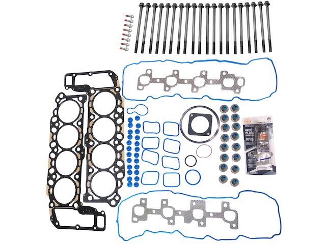 Head Gasket Set with Head Bolts - 2000-2003 Dodge Dakota 4.7L 287Cu. In. V8 GAS SOHC Naturally Aspirated - Replacement 1843-02015467