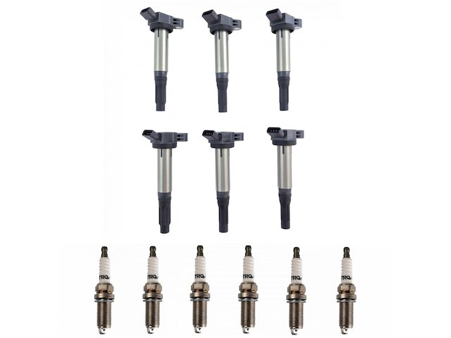 Ignition Coil Set with Spark Plugs 12 Piece - 2007-2015 Lexus RX350 - TRQ 19030-02023158