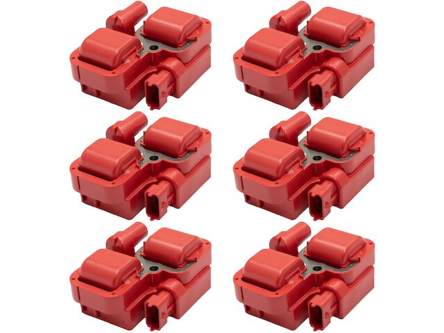 Ignition Coil Set 6 Piece - 1998-2005 Mercedes E320 - TRQ 6386-02036705