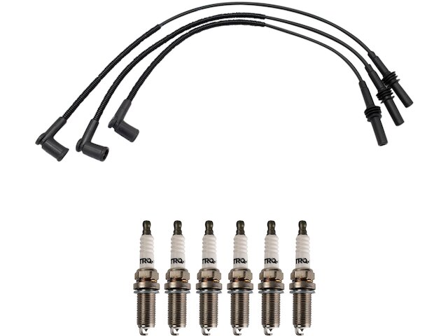 Spark Plug Wire Set with Spark Plugs - 2009-2011 Dodge Nitro 3.7L V6 - TRQ 30143-02038499
