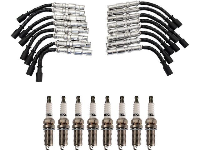 Spark Plug Wire Set with Spark Plugs - 1999-2002 Mercedes E55 AMG - TRQ 6406-02091953
