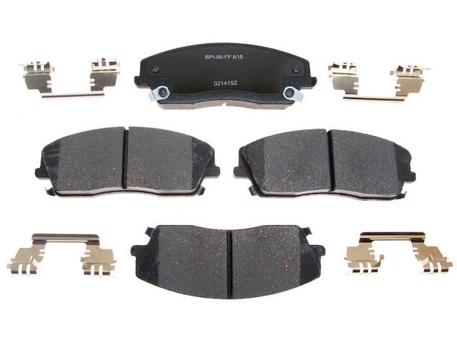 Front Brake Pad Set - 2006-2013 Dodge Charger RWD - Raybestos 18598-02102808