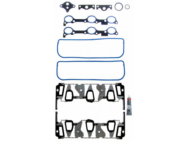 Lower and Upper Intake Manifold Gasket Set - 1994-1999 Pontiac Grand Prix 3.1L V6 - Felpro 4737-02126117