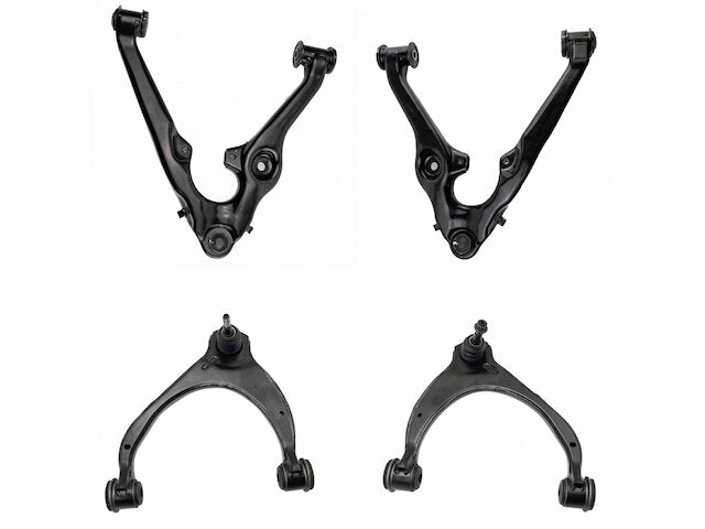 Front Control Arm and Ball Joint Assembly Set 4 Piece - 2016-2018 GMC Sierra 1500 - TRQ 134755-02127016