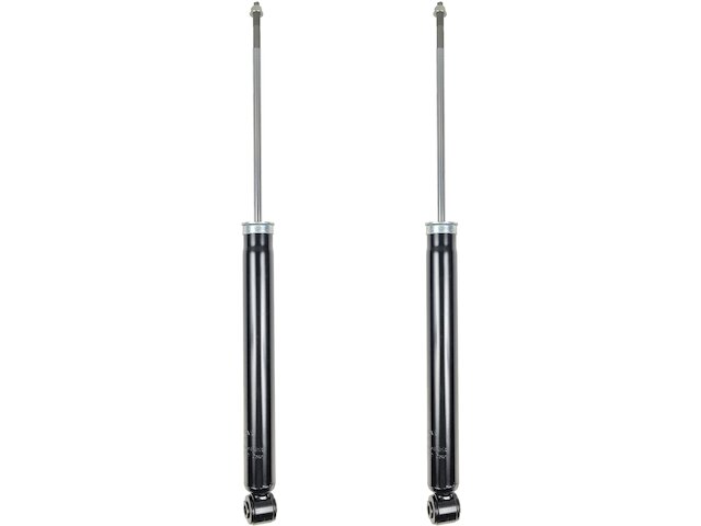 Rear Shock Absorber Set of 2 - 2001-2006 BMW 325Ci with E46 Chassis, without Sport Handling Package - Replacement 966-02165694