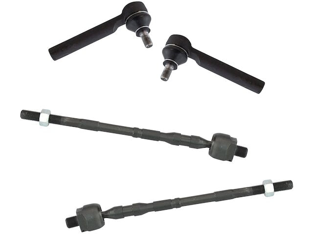 Front Inner and Outer Tie Rod End Set 4 Piece - 2010-2014 Subaru Outback - TRQ 96048-02203277
