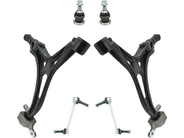 Front Control Arm Ball Joint Sway Bar Link Kit 6 Piece - 2006-2011 Mercedes ML350 - TRQ 18584-02209942