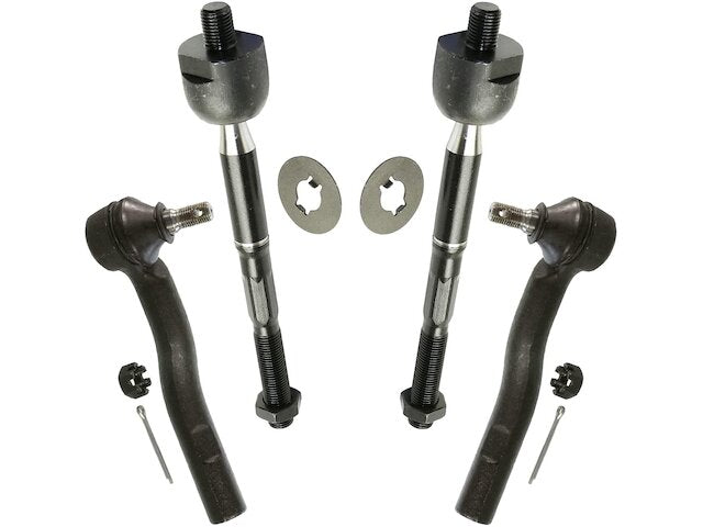 Front Tie Rod End Set - 1998-2000 Lexus GS400 Base - Detroit Axle 7539-02210717