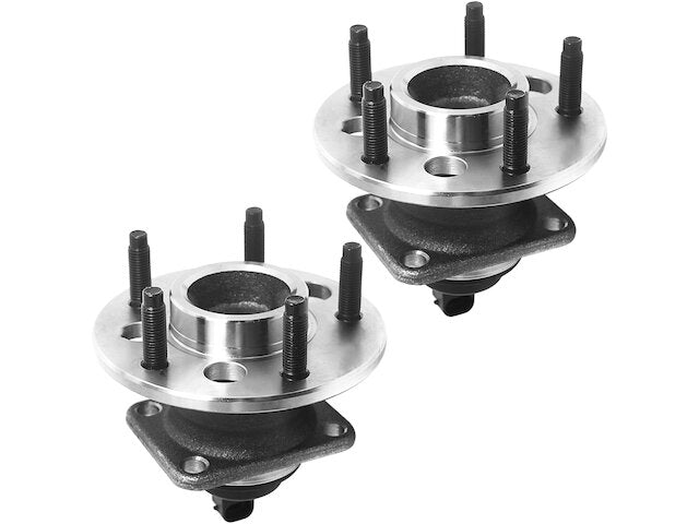 Rear Wheel Hub Assembly Set - 1999-2000 Pontiac Grand Am FWD - Replacement 4688-02228016