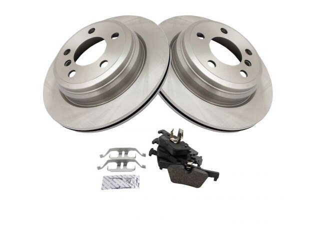 Rear Brake Pad and Rotor Kit - 2016 BMW 328i - TRQ 137354-02233276