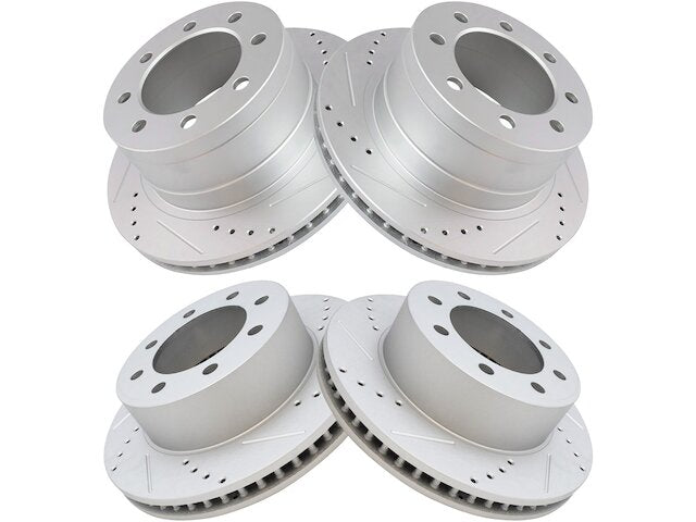 Brake Rotor Set 4 Piece - 2003-2008 Dodge Ram 3500 - TRQ 2003-02242525