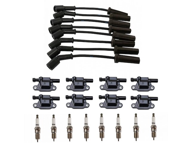 Ignition Coil Spark Plug and Wire Set - 2013 Chevrolet Avalanche - TRQ 123100-02256419
