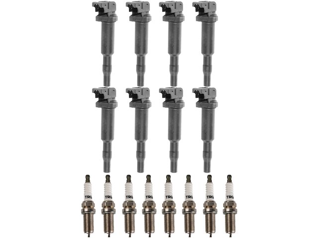 Ignition Coil and Spark Plug Kit 16 Piece - 2004-2006 BMW X3 - TRQ 18110-02269538