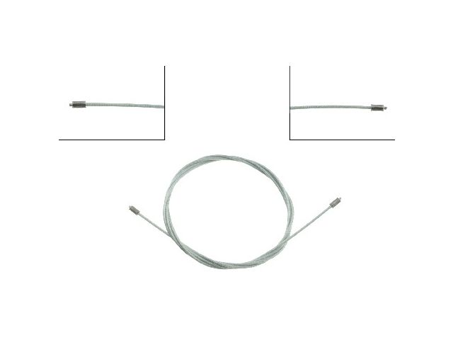 Intermediate Parking Brake Cable - 1966-1972 Chevrolet C10 Pickup - Dorman 13969-02274631