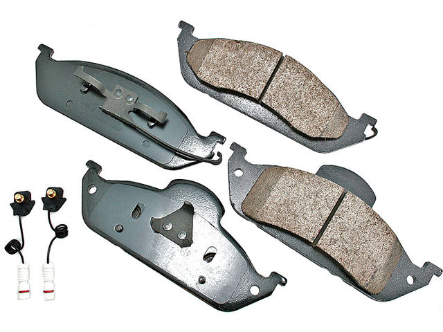 Front Brake Pad Set - 1998-2003 Mercedes ML320 3.2L V6 - Akebono 6413-02296732