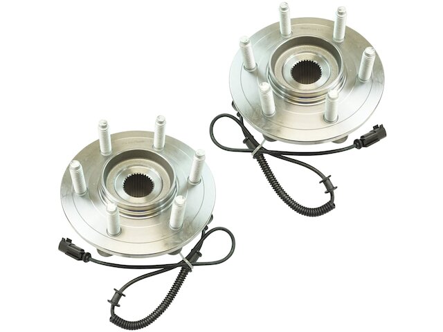 Rear Wheel Hub and Bearing Kit 2 Piece - 2011-2014 Lincoln Navigator - TRQ 96858-02303849