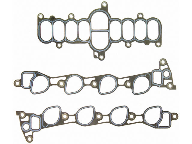 Lower and Upper Intake Manifold Gasket Set - 1997-1998 Ford E350 Econoline Club Wagon 5.4L V8 - Felpro 5200-02357996