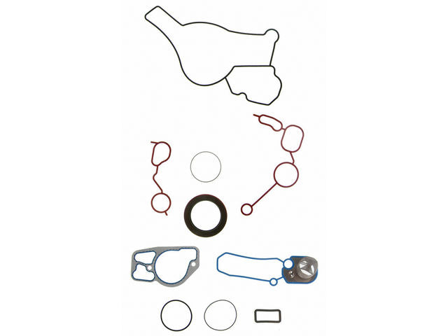 Timing Cover Gasket Set - 1999-2002 Ford E350 Econoline Club Wagon 7.3L V8 - Felpro 5183-02400580
