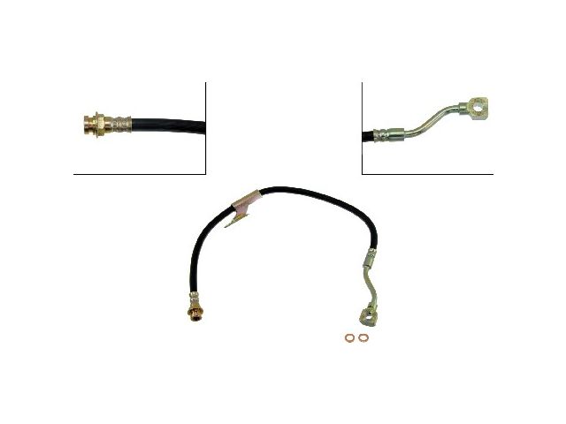 Front Left Brake Hose - 1995-1999 GMC Yukon RWD GAS - Dorman 4297-02402038