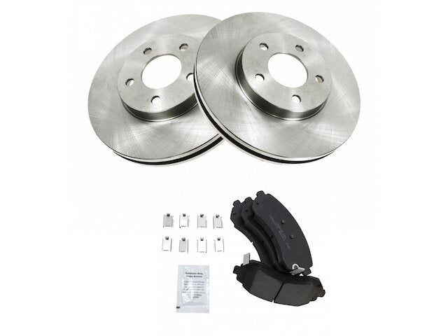 Front Brake Pad and Rotor Kit - 2002-2004 Oldsmobile Silhouette AWD - TRQ 4567-02413907