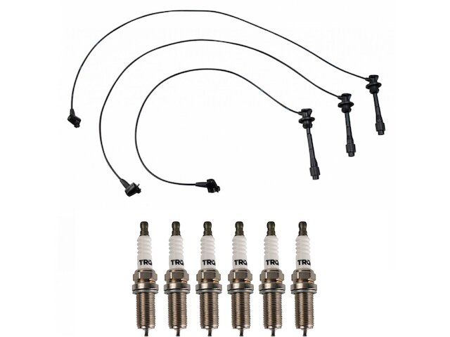 Spark Plug Wire Set with Spark Plugs - 1996-1999 Toyota Avalon - TRQ 7931-02420322