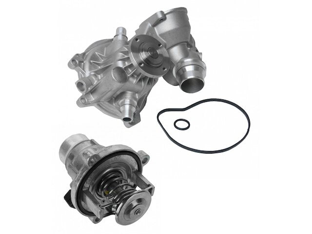 Engine Water Pump and Thermostat Assembly - 2006-2010 BMW 650i 4.8L V8 - TRQ 18798-02445843