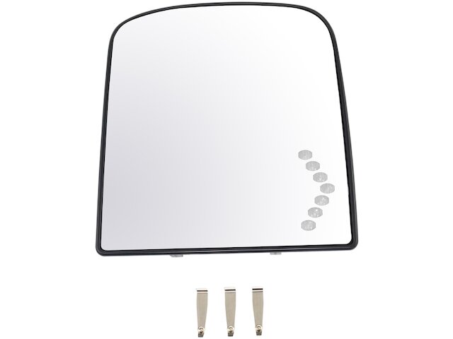 Right Upper Door Mirror Glass - 2007-2014 Chevrolet Silverado 2500 HD - Trail Ridge 19010-02449625