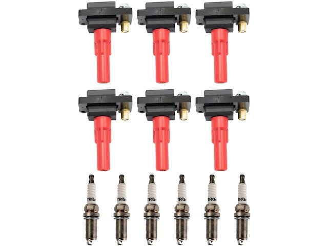 Ignition Coil and Spark Plug Kit 12 Piece - 2010-2014 Subaru Tribeca - TRQ 96076-02456600
