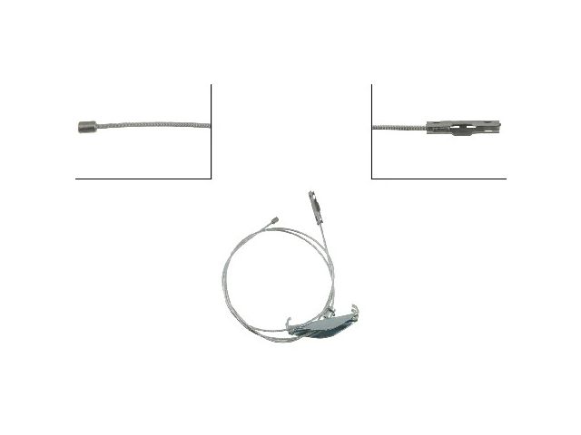 Intermediate Parking Brake Cable - 2000-2004 Ford F550 Super Duty - Dorman 5381-02481256