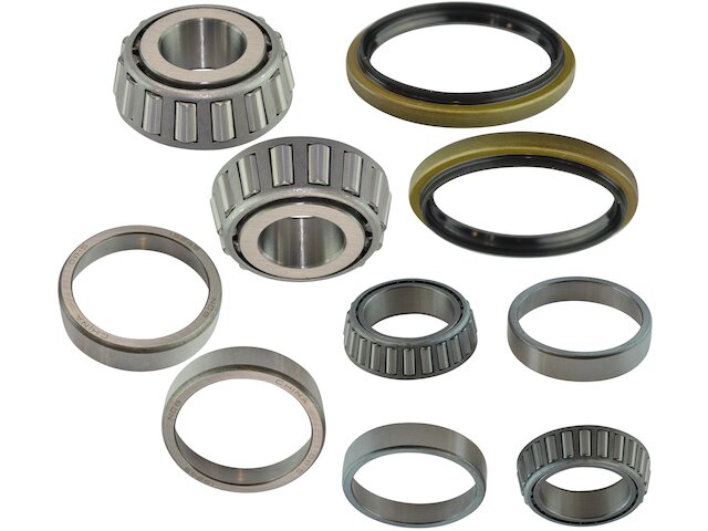 Front Wheel Bearing and Seal Kit 8 Piece - 1981-2002 Ford E350 Econoline Club Wagon - TRQ 5190-02492129