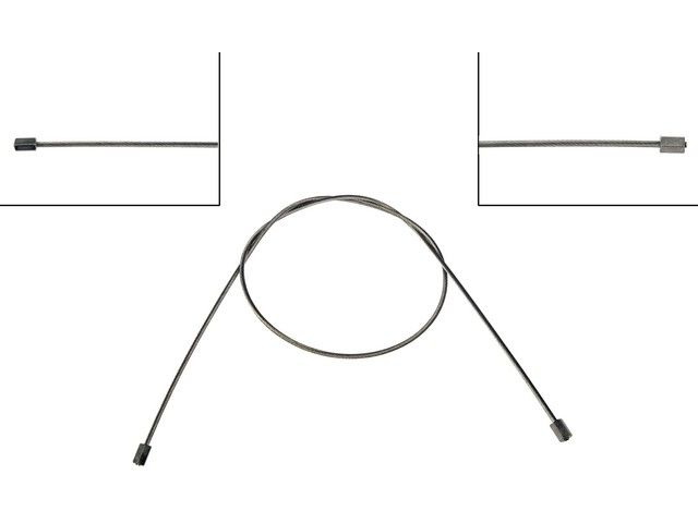 Intermediate Parking Brake Cable - 2001-2002 Mazda B2300 Standard Cab Pickup - Dorman 17653-02497826