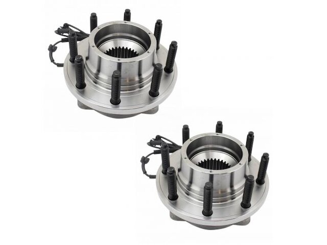 Front Wheel Hub and Bearing Kit 2 Piece - 2017-2020 Ford F350 Super Duty 4WD - TRQ 140807-02517313