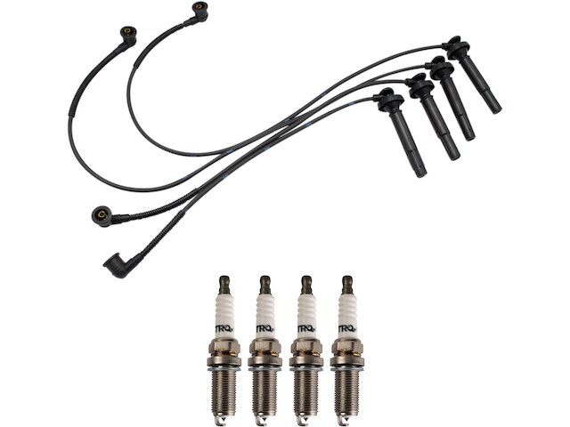 Spark Plug Wire Set with Spark Plugs - 2005-2009 Subaru Outback 2.5L H4 Naturally Aspirated - TRQ 18222-02529819