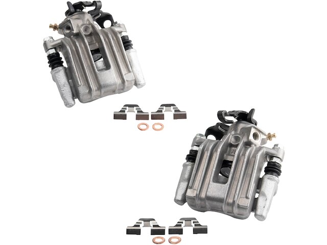 Rear Brake Caliper Set 2 Piece - 1998-2010 Volkswagen Beetle - TRQ 7431-02531441