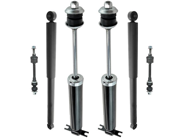 Front and Rear Shock and Sway Bar Link Kit 6 Piece - 2006-2008 Dodge Ram 1500 RWD Extended Crew Cab Pickup - TRQ 18738-02545472