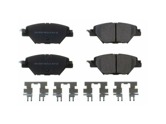 Rear Brake Pad Set - 2016-2021 Mazda CX9 - TRQ 134783-02588032
