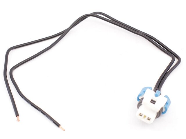 A/C Clutch Cycle Switch Connector 1 - 2002-2008 GMC Sierra 1500 - United Automotive 4252-02596169