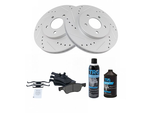 Front Brake Pad and Rotor Kit - 2005-2011 Ford Escape 3.0L V6 - TRQ 18116-02597333