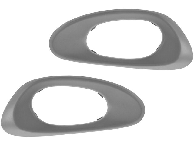 Front Interior Door Handle Bezel Set 2 Piece - 2002-2009 Chevrolet Trailblazer - TRQ 3689-02598591