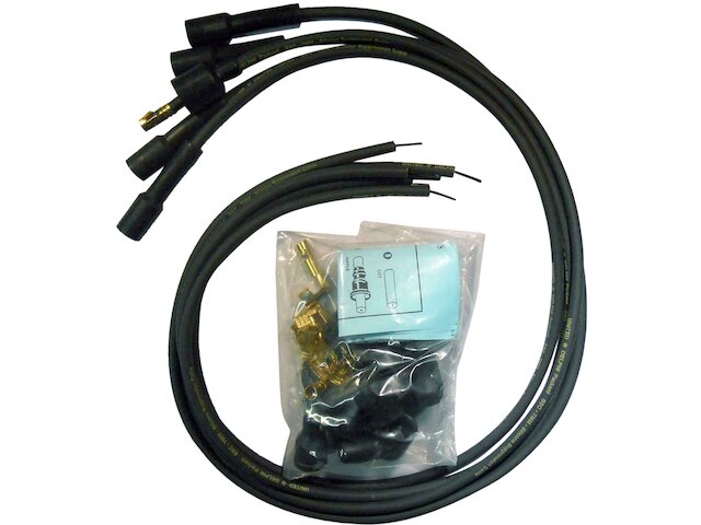 Spark Plug Wire Set - 1959-1971 Jeep CJ5 2.2L 4-Cylinder - United Automotive 15675-02612867