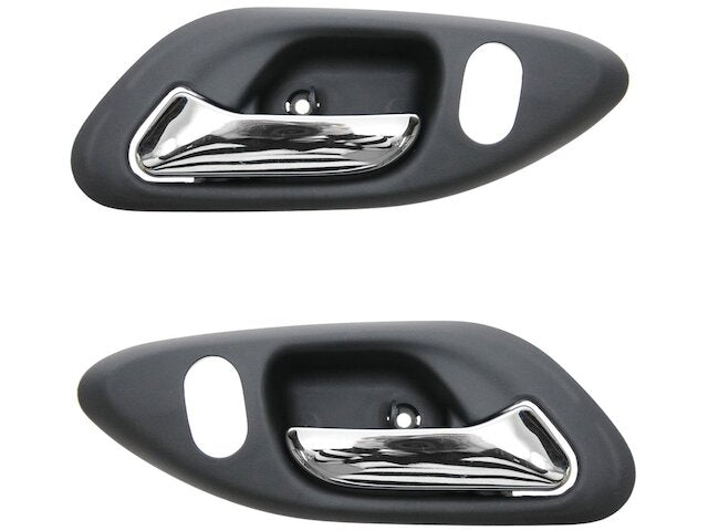 Left and Right Interior Door Handle Set 2 Piece - 1998-2002 Honda Accord 2-Door - TRQ 5981-02616455