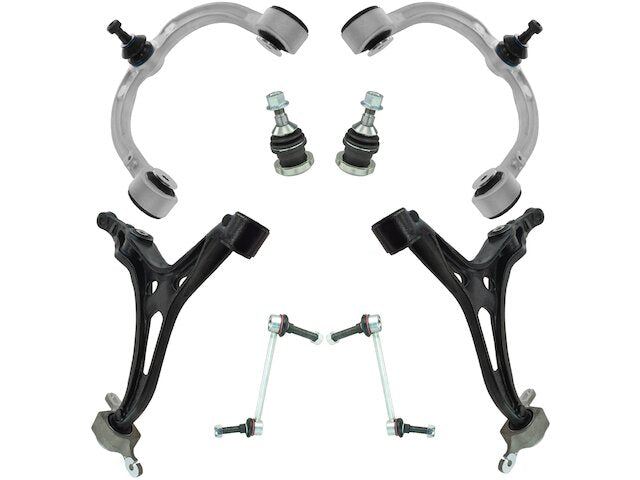 Front Control Arm Ball Joint Sway Bar Link Kit 8 Piece - 2007-2012 Mercedes GL450 - TRQ 19123-02620704