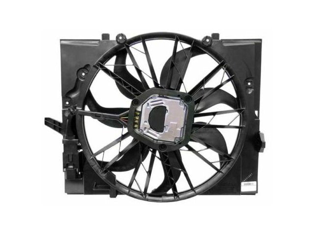 A/C Condenser Fan Assembly - 1998-2000 BMW 528i Sedan - Mahle 1045-02625257