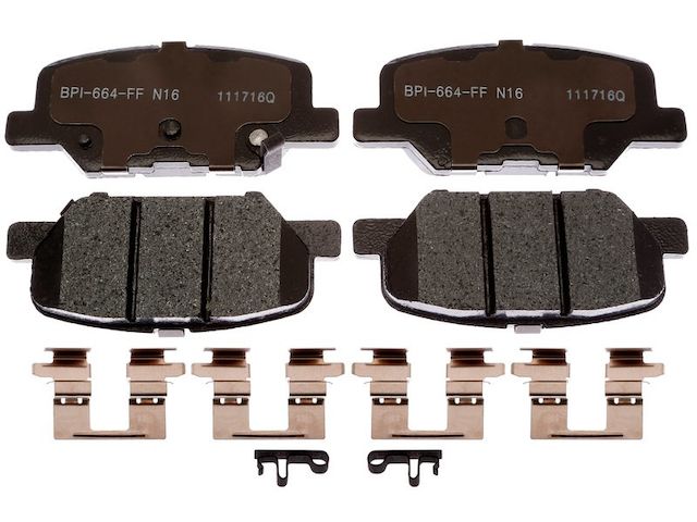 Rear Brake Pad Set - 2013-2023 Mitsubishi Outlander Sport - Raybestos 119829-02630126