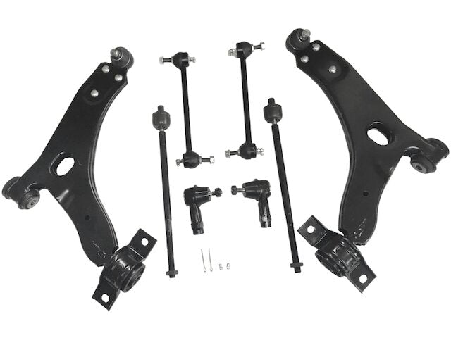 Front Control Arm Ball Joint Tie Rod and Sway Bar Link Kit - 2000-2004 Ford Focus - Replacement 5417-02631447