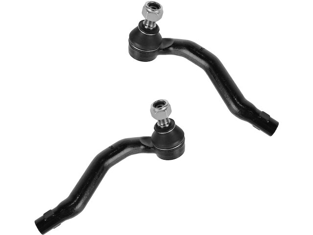 Front Outer Tie Rod End Set 2 Piece - 2003-2005 Mercedes C320 4Matic - TRQ 6344-02639954