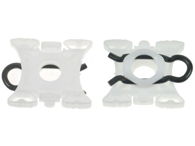 Front Window Regulator Sliding Pivot Set 2 Piece Set - 1998-1999 BMW 323is - TRQ 961-02644454
