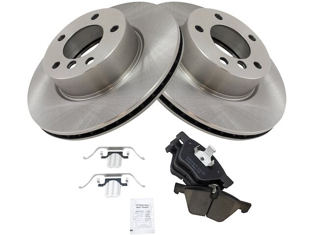 Front Brake Pad and Rotor Kit - 2006 BMW 325xi - TRQ 18794-02650024